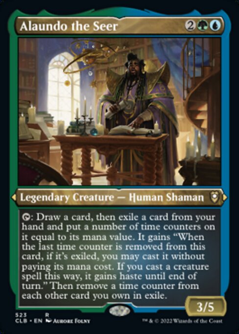 Alaundo the Seer - Foil-Etched