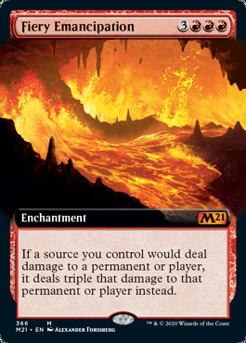Fiery Emancipation - Foil