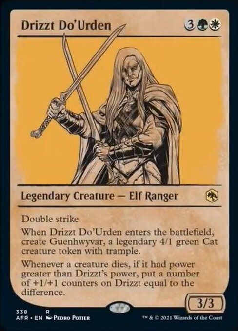 Drizzt Do'Urden - Foil