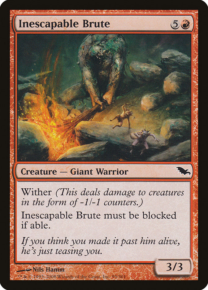 Inescapable Brute - Foil