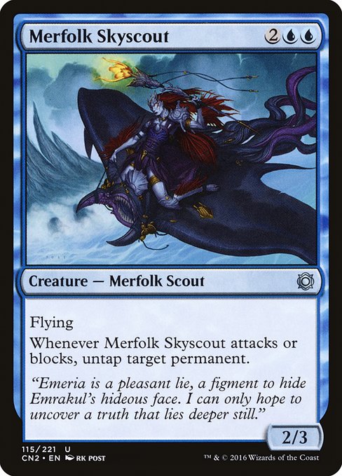 Merfolk Skyscout - Foil