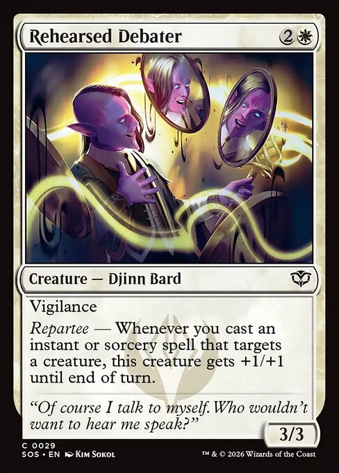 Rehearsed Debater - Foil