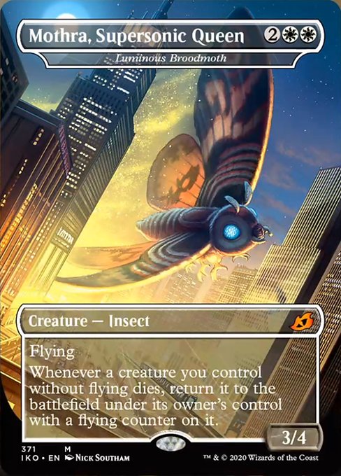 Luminous Broodmoth (Mothra, Supersonic Queen)