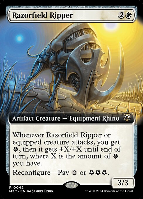 Razorfield Ripper - Ripple Foil