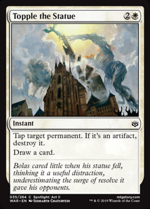 Topple the Statue - Foil