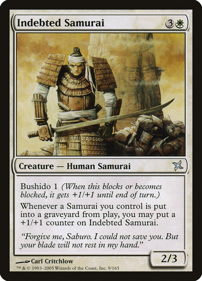 Indebted Samurai - Foil