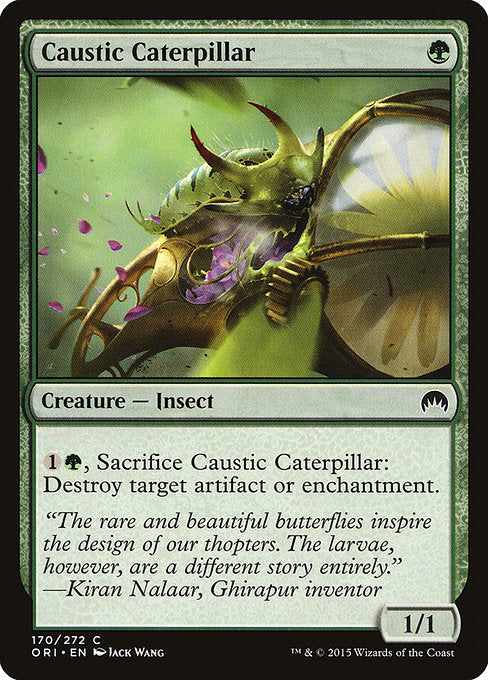 Caustic Caterpillar - Foil