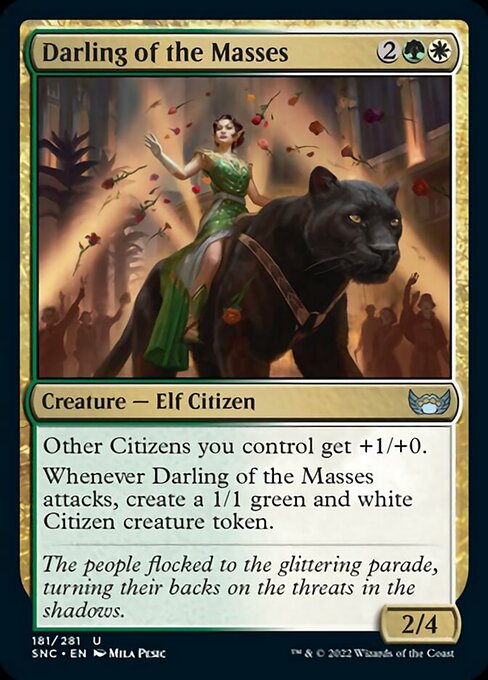 Darling of the Masses - Foil