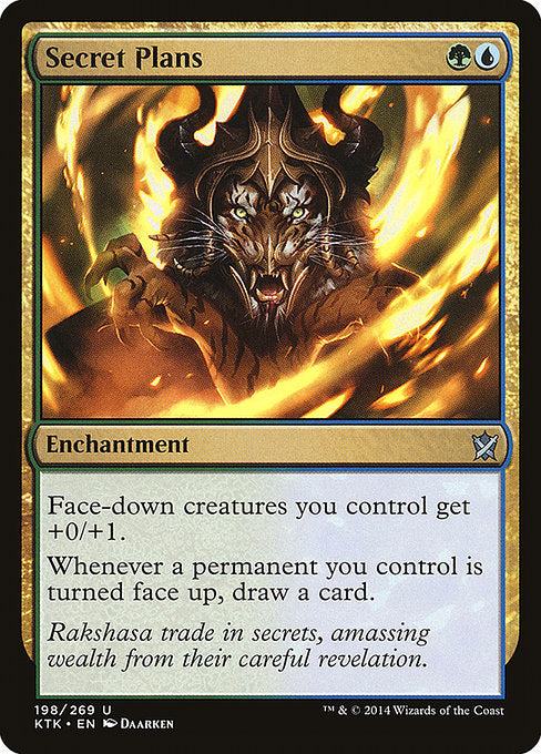 Secret Plans - Foil