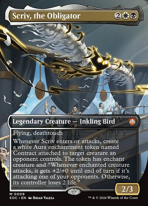 Scriv, the Obligator - Foil