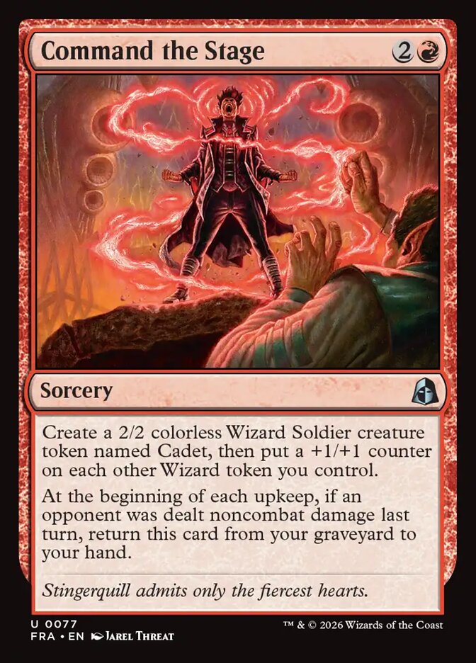 Command the Stage - Foil