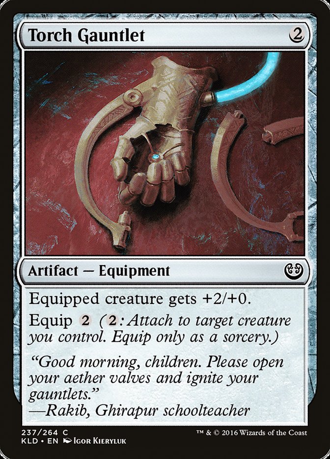 Torch Gauntlet - Foil