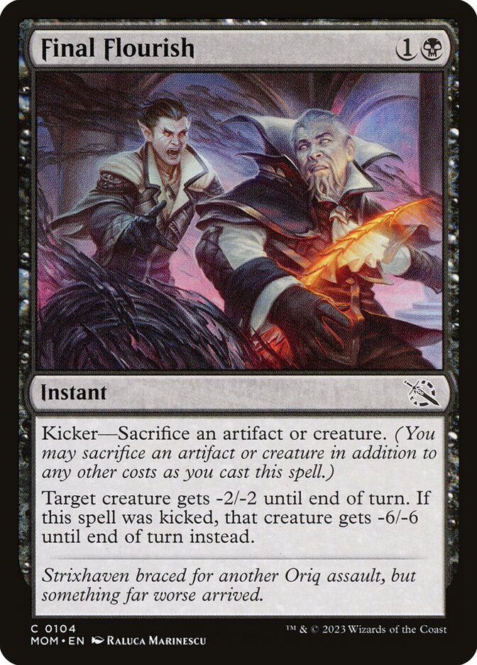 Final Flourish - Foil