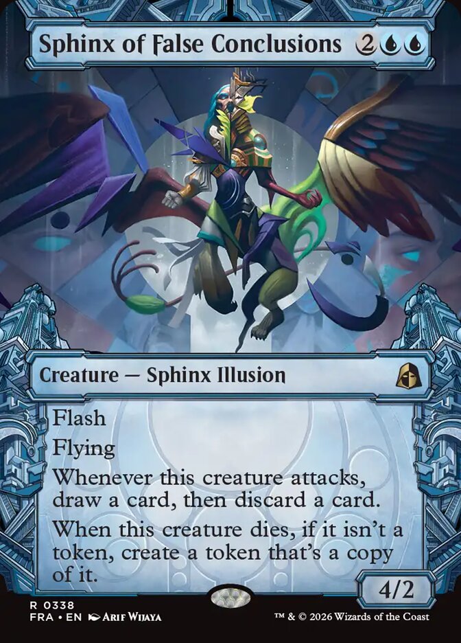 Sphinx of False Conclusions - Foil