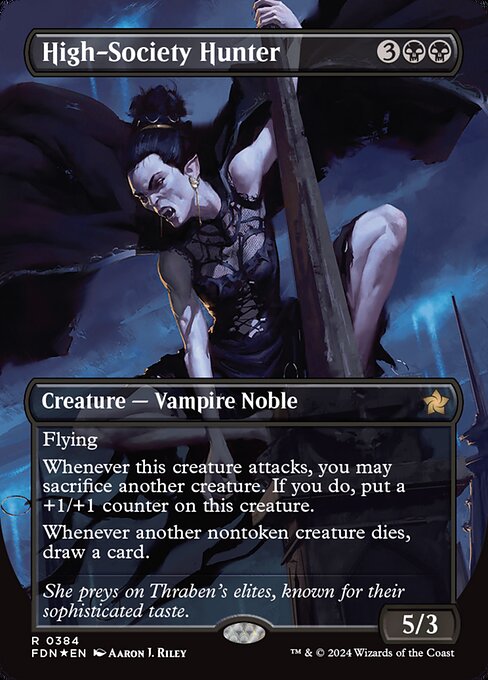 High-Society Hunter - Mana Foil