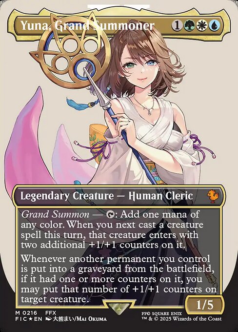 Yuna, Grand Summoner - Surge Foil