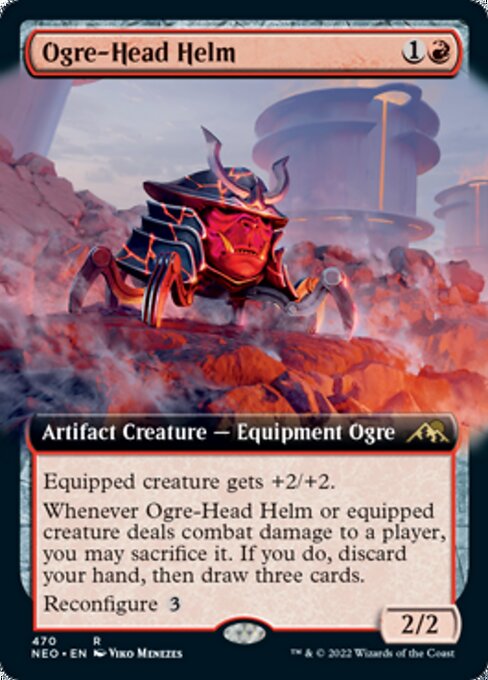 Ogre-Head Helm - Foil