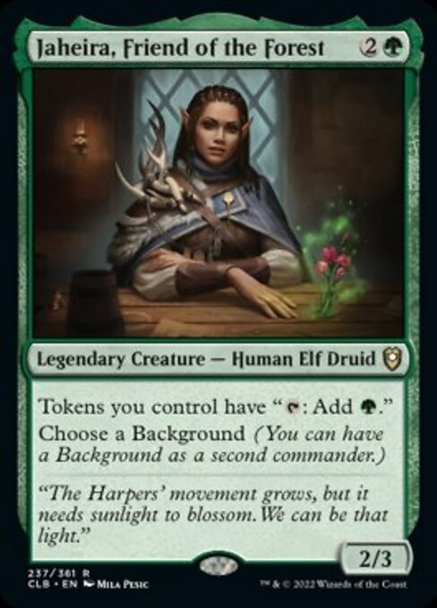 Jaheira, Friend of the Forest - Foil