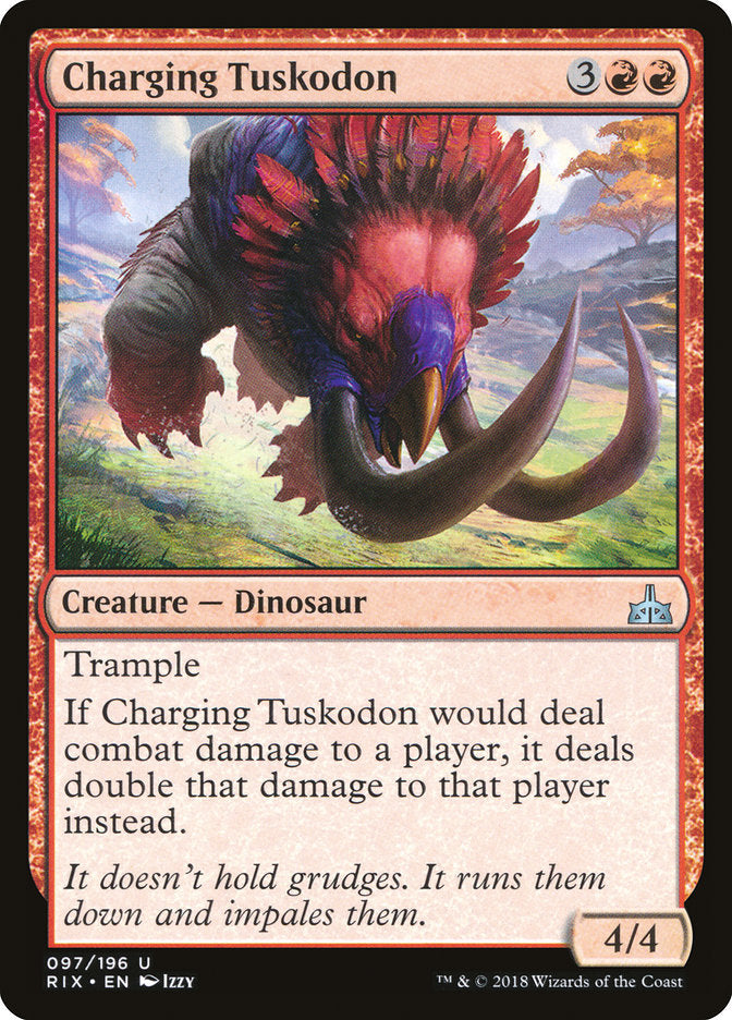 Charging Tuskodon - Foil