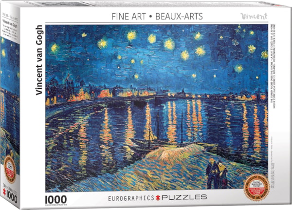 1000 - Starry Night Over the Rhone (Van Gogh)