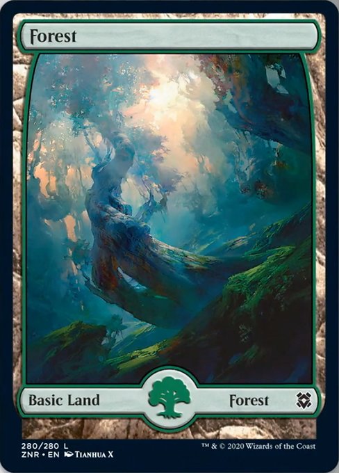 Forest (280) - Full Art - Foil