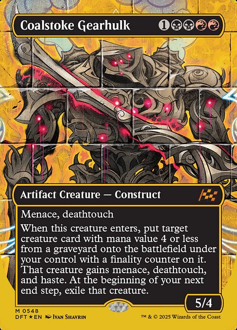 Coalstoke Gearhulk - First Place Foil