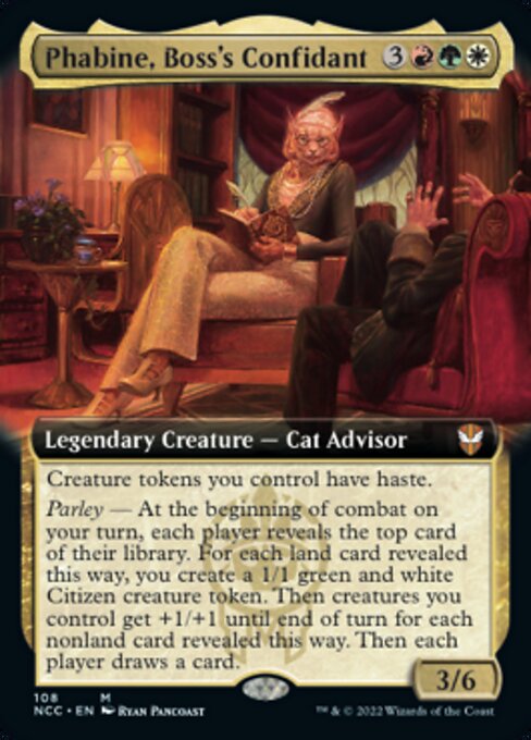 Phabine, Boss's Confidant - Foil
