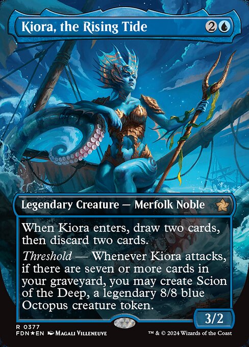 Kiora, the Rising Tide - Mana Foil