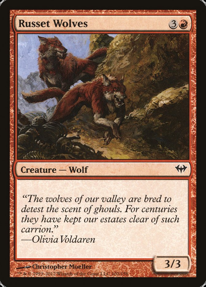 Russet Wolves - Foil
