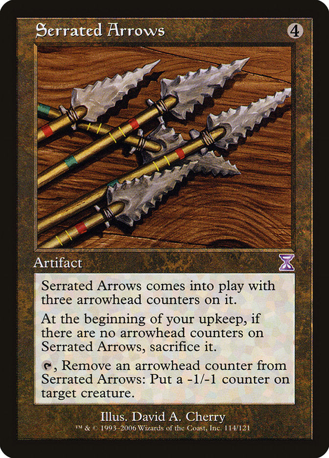 Serrated Arrows - Foil