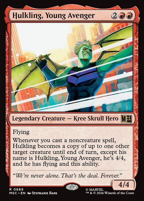 Hulkling, Young Avenger - Foil