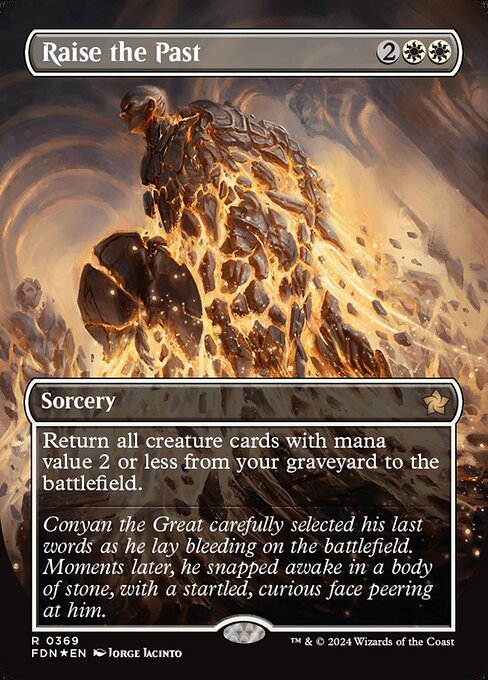 Raise the Past - Mana Foil
