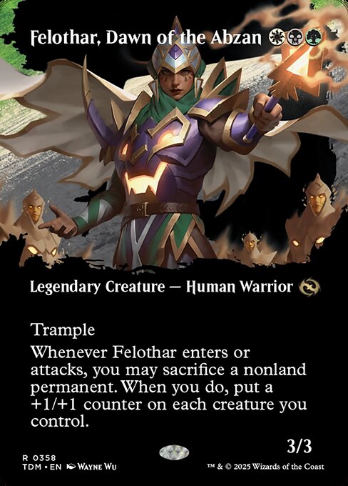 Felothar, Dawn of the Abzan - Foil
