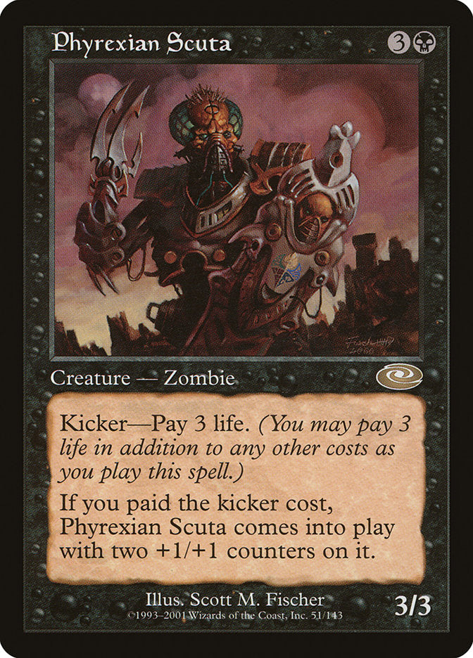 Phyrexian Scuta - Foil