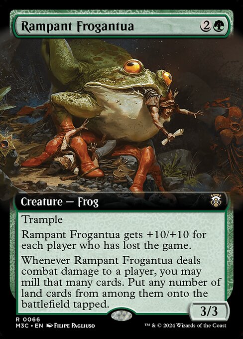 Rampant Frogantua - Ripple Foil