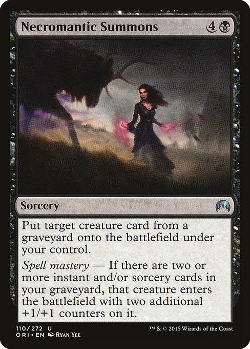 Necromantic Summons - Foil