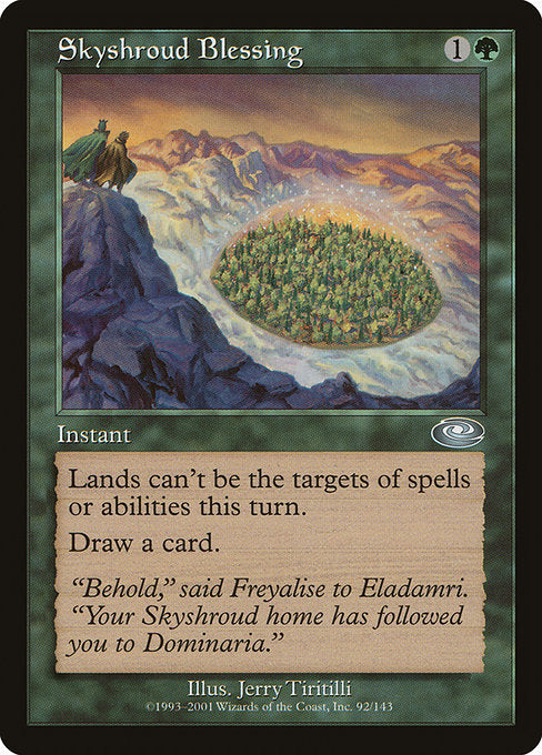 Skyshroud Blessing - Foil
