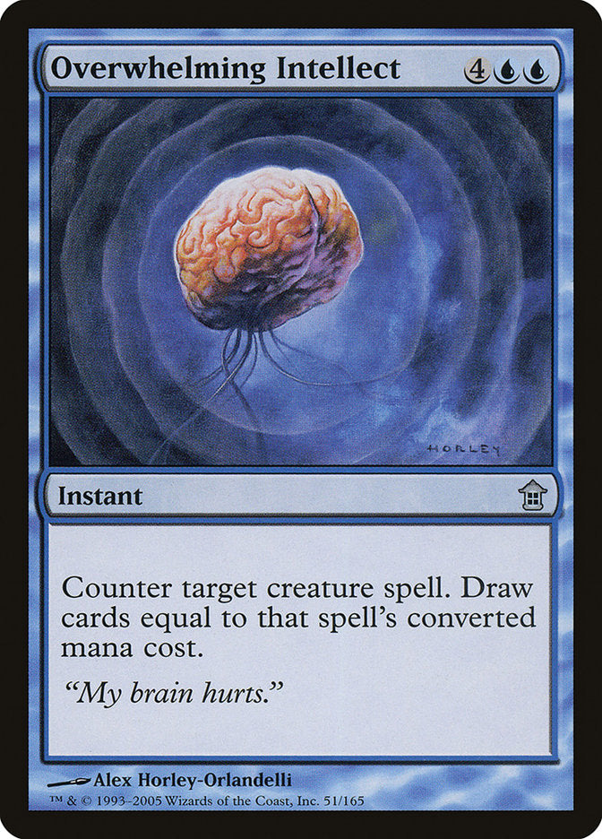 Overwhelming Intellect - Foil