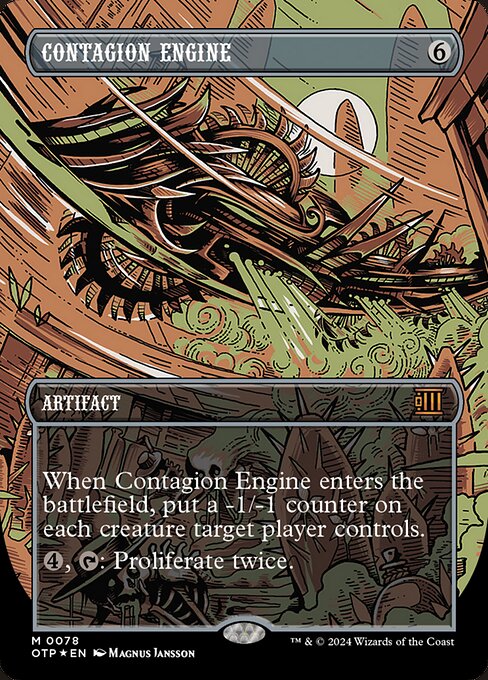 Contagion Engine - Textured Foil