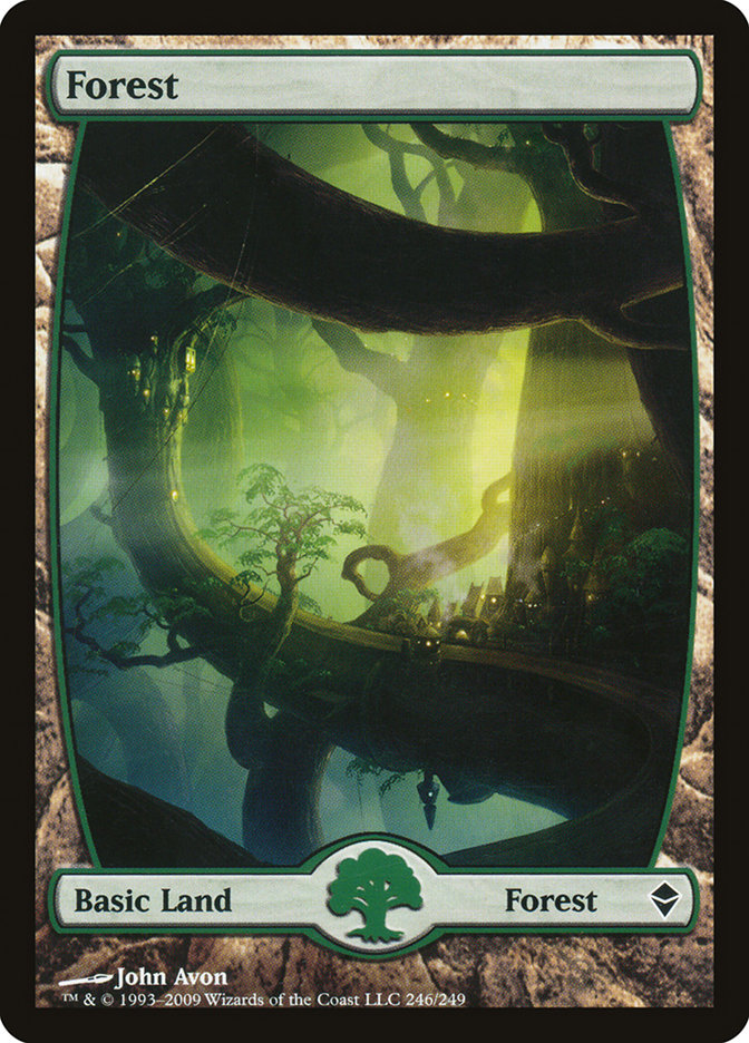 Forest (246) - Full Art - Foil