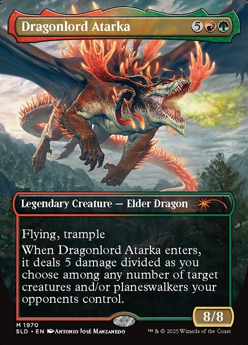 Dragonlord Atarka - Foil