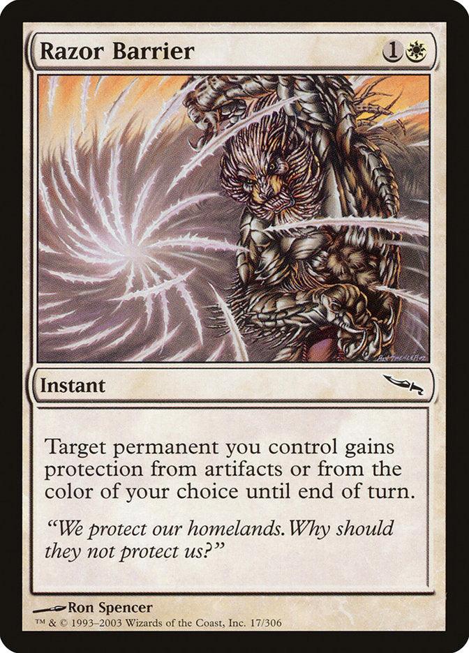 Razor Barrier - Foil