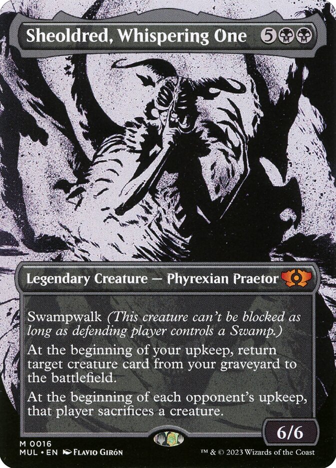 Sheoldred, Whispering One - Foil