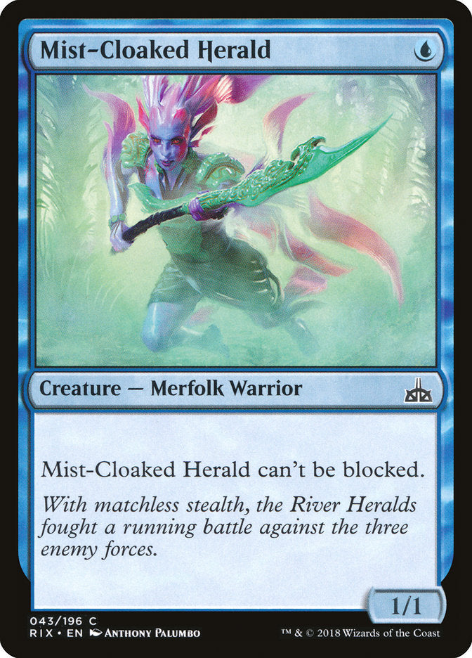 Mist-Cloaked Herald - Foil