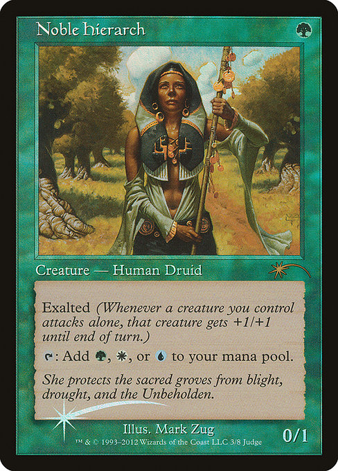Noble Hierarch - Foil - Judge Promo