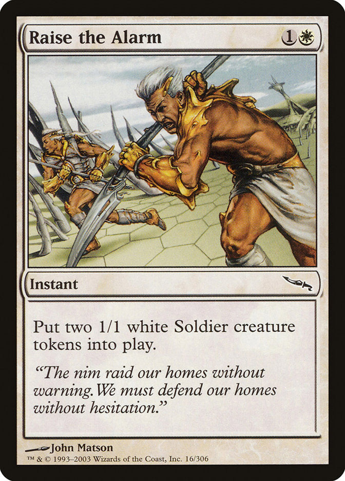 Raise the Alarm - Foil