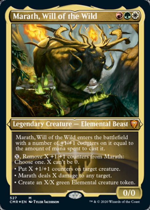 Marath, Will of the Wild - Foil-Etched