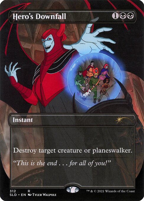 Hero's Downfall - Foil