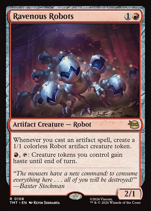 Ravenous Robots - Foil