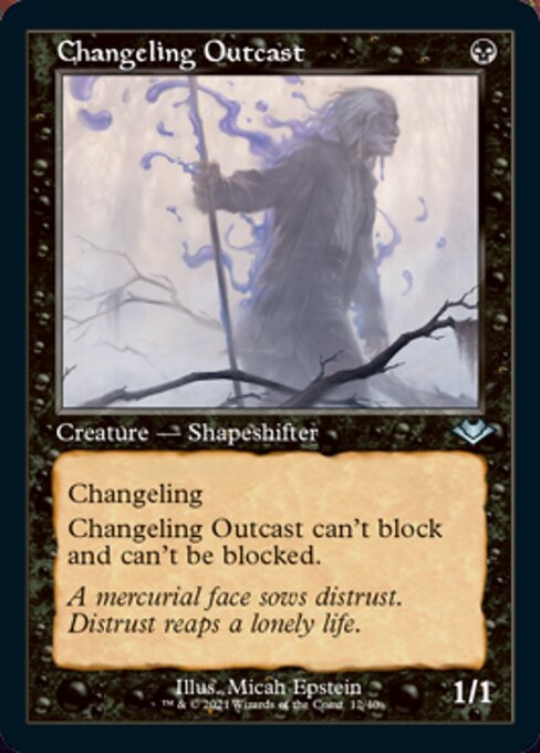 Changeling Outcast - Foil